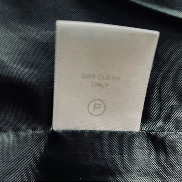 Coldwater Creek Black Velvet Feel Cotton Spandex Full Zip Jacket Size PM - Picture 10 of 10